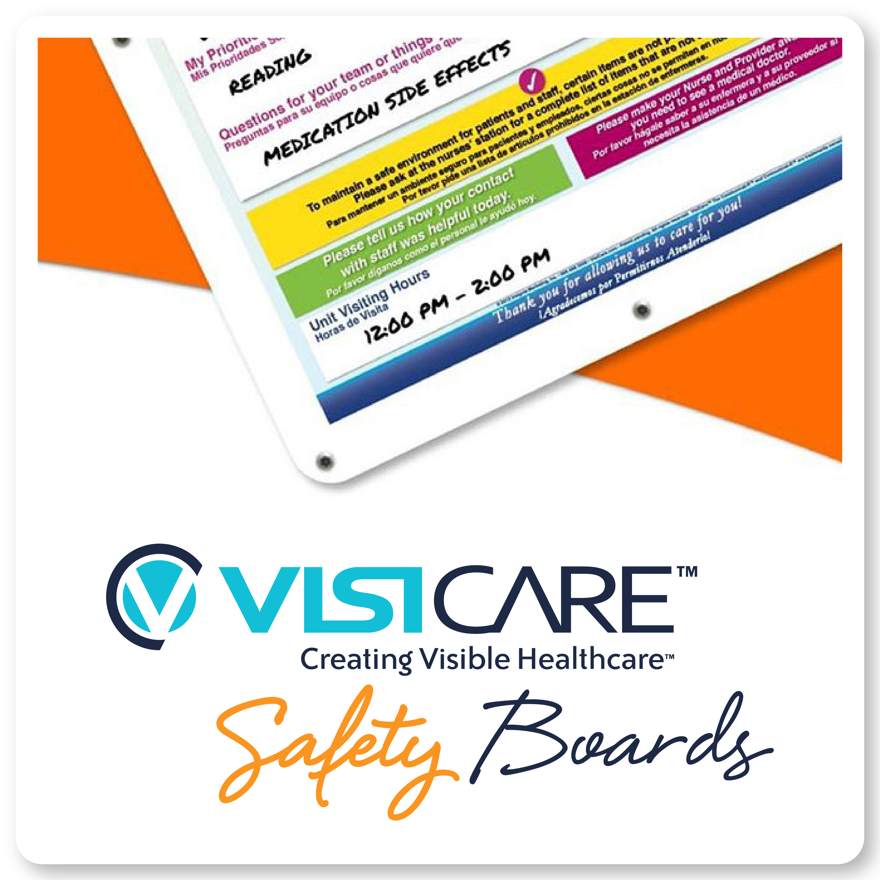 VisiCareClear™ Safety Boards logo