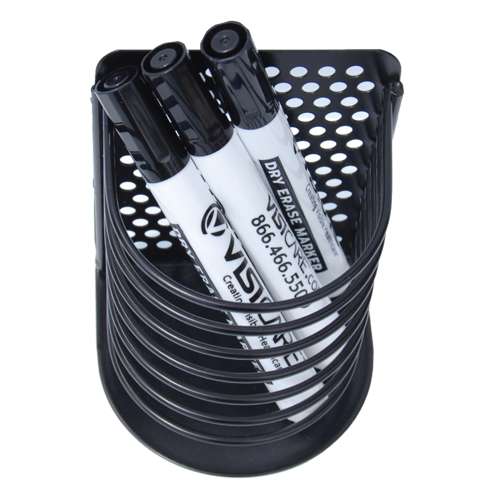 WallMount Metal Marker Holder Dry Erase Medical Accessory