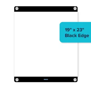 VisiCare™️  Plexi Board 19" x 23" – Blank (White)